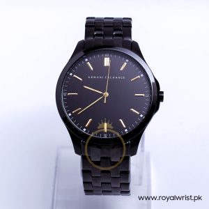 Armani Exchange Men’s Quartz Black Stainless Steel Black Dial 46mm Watch AX2148