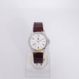 Tommy Hilfiger Women’s Quartz Brown Leather Strap White Dial 36mm Watch TH1113140921/3