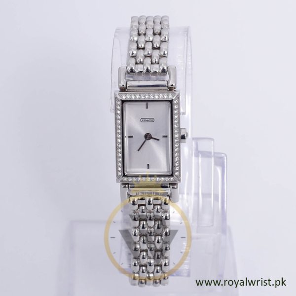 Coach Women’s Quartz Silver Stainless Steel Silver Dial 17mm Watch 14501809