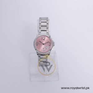 Coach Women’s Quartz Silver Stainless Steel Light Pink Dial 31mm Watch 14501418