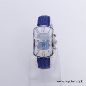 San marco Women’s Quartz Blue Leather Strap Blue Mother Of Pearl Dial 29mm Watch R16317