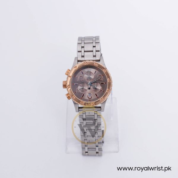 Nixon Women’s Quartz Silver Stainless Steel Brown gold Dial 39mm Watch N11573