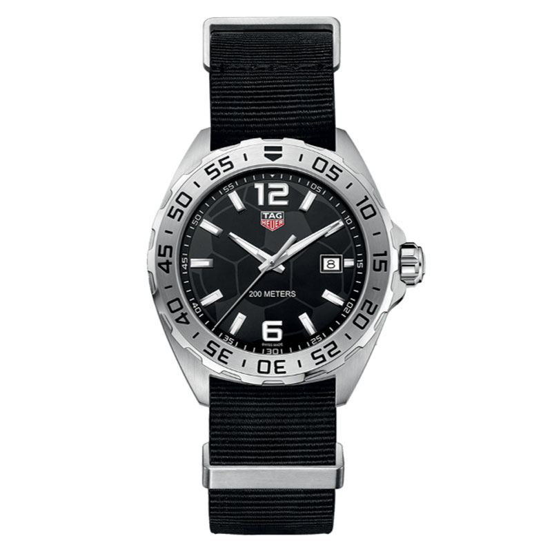 Tag Heuer Formula 1 Men s Quartz Swiss Made Black Fabric Strap