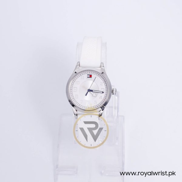 Lacoste Women’s Quartz White Silicone Strap White & Silver Dial 30mm Watch 1781116
