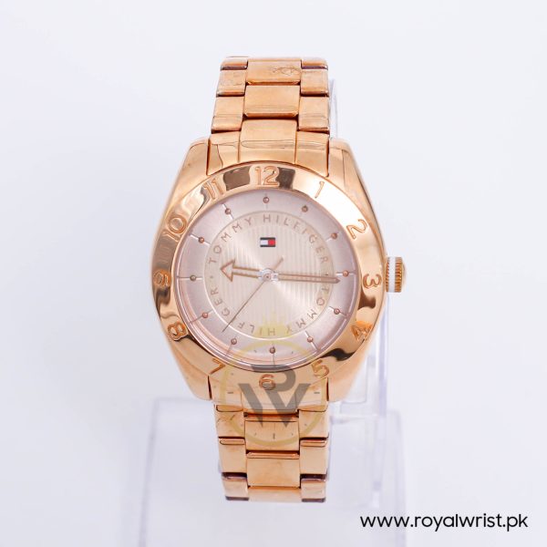 Tommy Hilfiger Women’s Quartz Rose Gold Stainless Steel Rose Gold Dial 40mm Watch 1781358