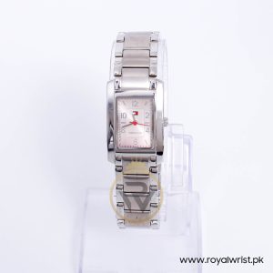 Tommy Hilfiger Women’s Quartz Silver Stainless Steel Silver & Pink Dial 21mm Watch TH273140659