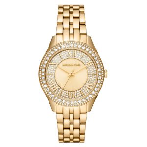 Michael Kors Women’s Quartz Gold Stainless Steel Gold Dial 38mm Watch MK4709