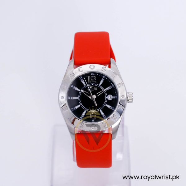 Lacoste Women’s Quartz Red Silicone Strap Black Dial 37mm Watch 2000496