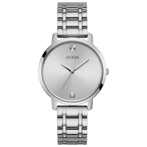 Guess Women’s Quartz Silver Stainless Steel Silver Dial 40mm Watch W1313L1