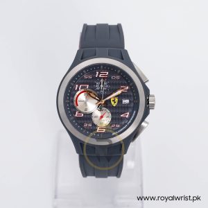 Ferrari Men’s Quartz Grey Silicone Strap Grey Dial 44mm Watch 0830076