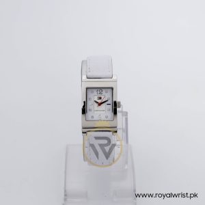 Tommy Hilfiger Women’s Quartz White Leather Strap White Dial 23mm Watch 1780566