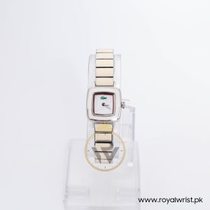 Lacoste Women’s Quartz Cream Stainless Steel White Dial 22mm Watch 2000319