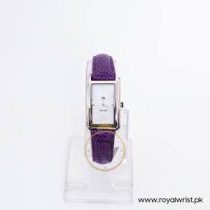 Tommy Hilfiger Women’s Quartz Purple Leather Strap Mother Of Pearl Dial 22mm Watch 17808398