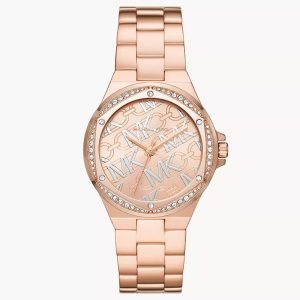Michael Kors Women’s Quartz Rose Gold Stainless Rose Gold Dial 37mm Watch MK7405