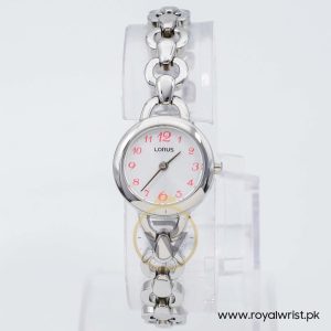Lorus By Seiko Women’s Quartz Silver Stainless Steel Silver Dial 22mm Watch RRW33EX9