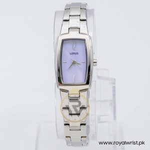 Lorus By Seiko Women’s Quartz Silver Stainless Steel Mother Of Pearl Dial 19mm Watch RRS49NX9