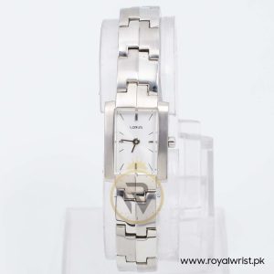 Lorus By Seiko Women’s Quartz Silver Stainless Steel Silver Sunray Dial 17mm Watch REG47AX9