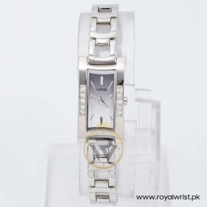 Lorus By Seiko Women’s Quartz Silver Stainless Steel Black & White Dial 17mm Watch 1N00X213/1