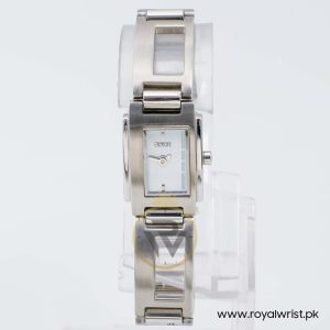 Esmurt Women’s Quartz Silver Stainless Steel Light Blue Dial 17mm Watch SL3015