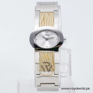 Esmurt Women’s Quartz Silver Stainless Steel Silver Dial 26mm Watch SL3053