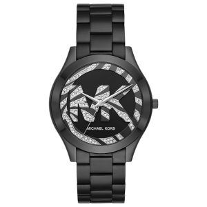 Michael Kors Women’s Quartz Black Stainless Steel Black Dial 42mm Watch MK4562