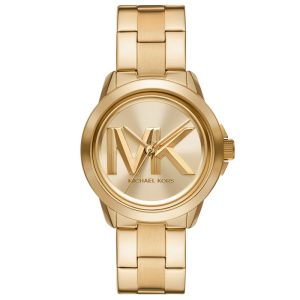 Michael Kors Women’s Quartz Gold Stainless Steel Gold Dial 40mm Watch MK7317