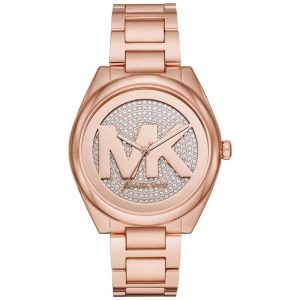 Michael Kors Women’s Quartz Rose Gold Stainless Steel Rose Gold Dial 42mm Watch MK7312