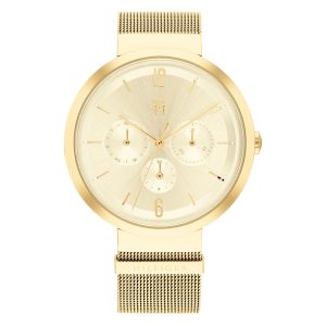 Tommy Hilfiger Women’s Quartz Gold Stainless Steel Gold Dial 40mm Watch 1782539