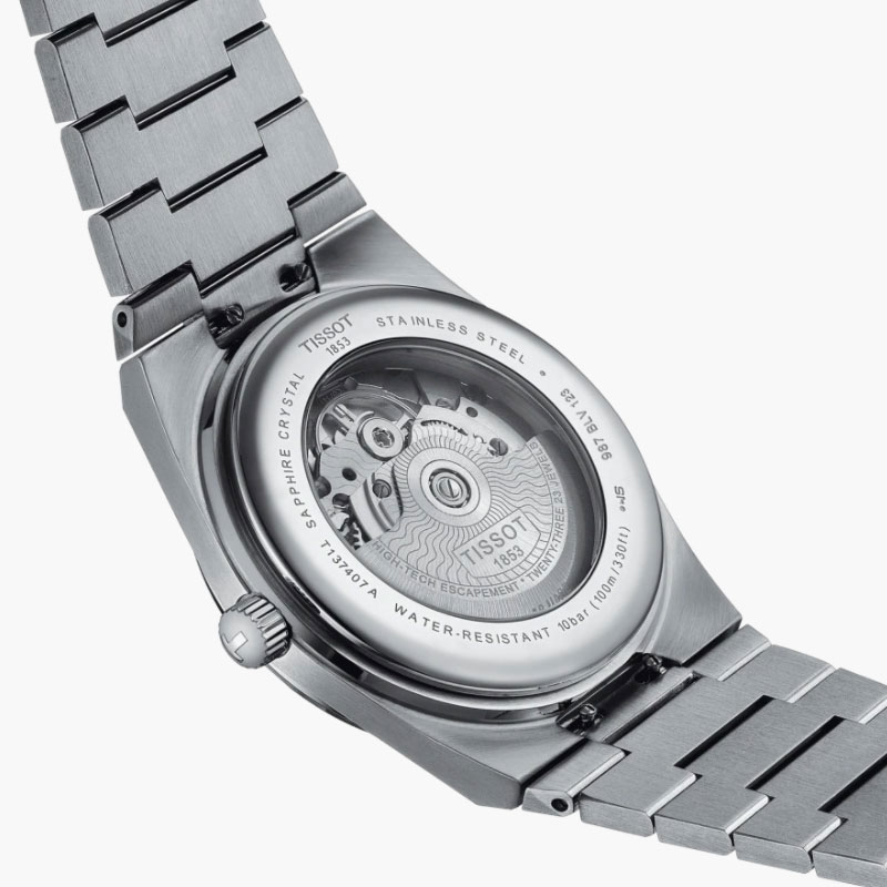 TISSOT PRX Men’s Swiss Made Powermatic Silver Stainless Steel Silver Dial 40mm Watch T137.407.21.031.00