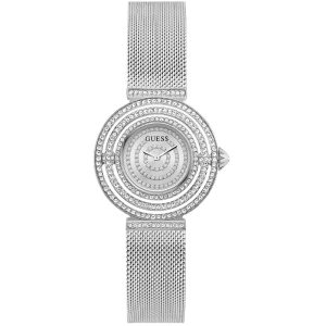 Guess Women’s Quartz Silver Stainless Steel Silver Dial 32mm Watch GW0550L1