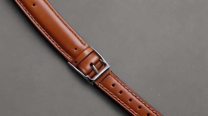 Close-up shots of a leather watch strap being gently conditioned with leather balm, highlighting the care and attention needed to keep it looking its best.