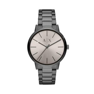 Armani Exchange Men’s Quartz Grey Stainless Steel Grey Dial 42mm Watch AX2722