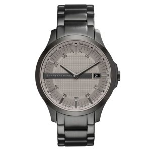 Armani Exchange Men’s Quartz Grey Stainless Steel Grey Dial 46mm Watch AX2194