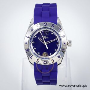 Lacoste Women’s Quartz Blue Silicone Strap Blue Dial 38mm Watch 2000750