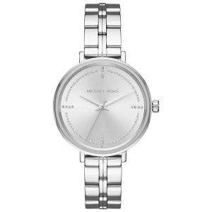 Michael Kors Women’s Quartz Silver Stainless Steel Silver Dial 38mm Watch MK3791