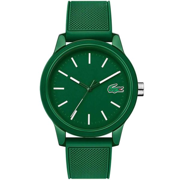 Lacoste Men’s Quartz Green Silicone Strap Green Dial 42mm Watch 2010985