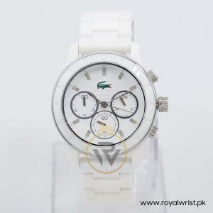 Lacoste Women’s Quartz White Plastic Chain White Dial 40mm Watch 2000805
