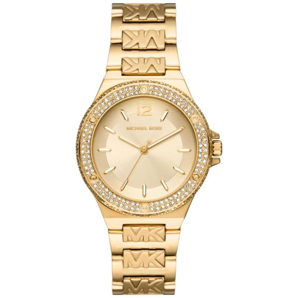 Michael Kors Women’s Quartz Gold Stainless Steel Gold Dial 37mm Watch MK7339