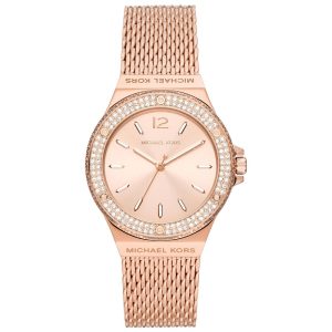 Michael Kors Women’s Quartz Rose Gold Stainless Steel Rose Gold Dial 37mm Watch MK7336