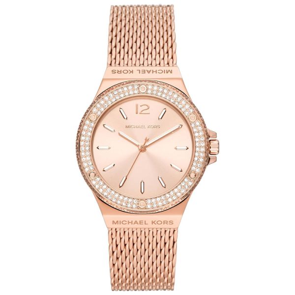 Michael Kors Women’s Quartz Rose Gold Stainless Steel Rose Gold Dial 37mm Watch MK7336