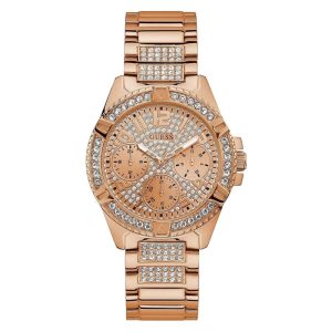 Guess Women’s Quartz Rose Gold Stainless Steel Rose Gold Dial 40mm Watch W1156L3