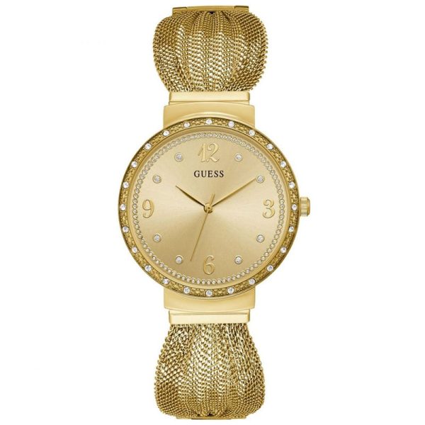 Guess Women’s Quartz Gold Stainless Steel Gold Dial 36mm Watch W1083L2