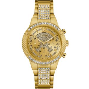 Guess Women’s Quartz Gold Stainless Steel Gold Dial 40mm Watch W0850L2