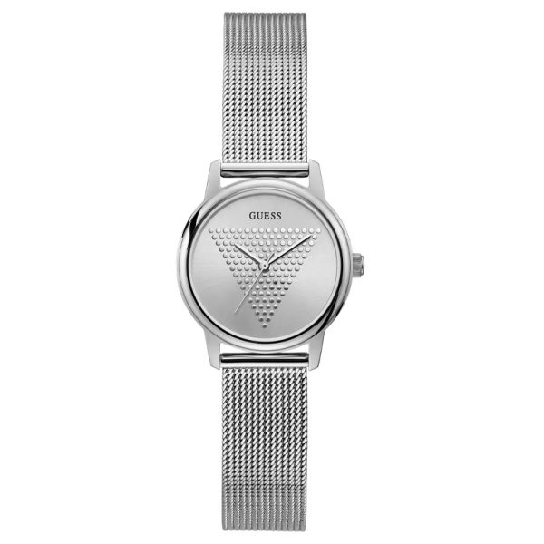 Guess Women’s Quartz Silver Stainless Steel Silver Dial 28mm Watch GW0106L1