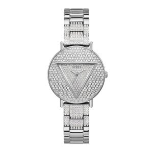 Guess Women’s Quartz Silver Stainless Steel Silver Dial 36mm Watch GW0512L1