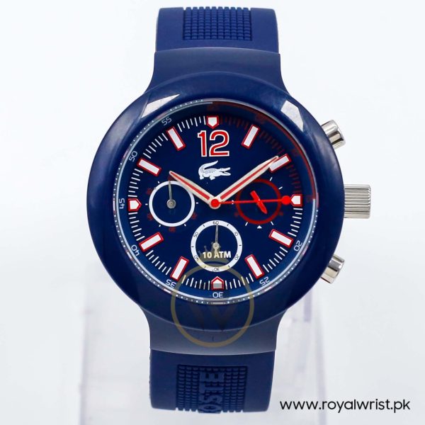 Lacoste Kid’s Quartz Navy Blue Silicone Strap Navy Blue Dial 44mm Watch 2010703