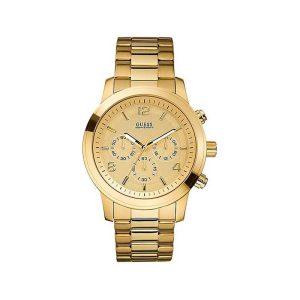 Guess Men’s Quartz Gold Stainless Steel Gold Dial 42mm Watch W15061G2