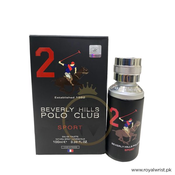 Beverly Hills Polo Club Sport 2 EDT Perfume for Men 100ml (Original Perfume)