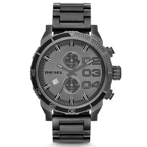 Diesel Men’s Quartz Grey Stainless Steel Grey Dial 59mm Watch DZ4314