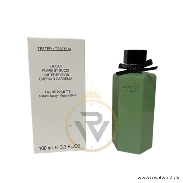 Gucci by Flora Emerald Gardenia (Limited Edition) EDT Perfume for Women 100ml (Original Tester)